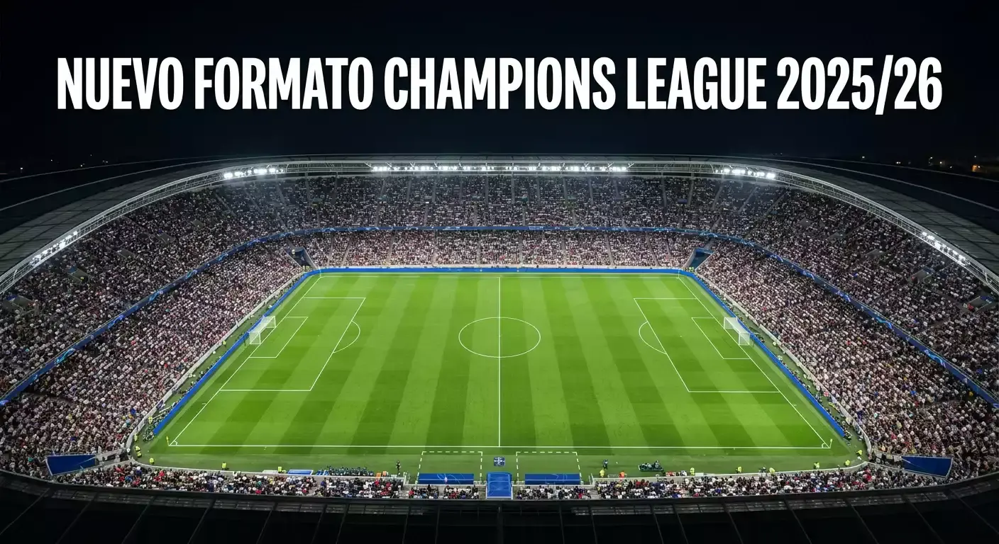 Nuevo formato de la Champions League 2025/26 para apuestas